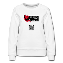 Chargez l'image dans la visionneuse de galerie, Wanna See My? Swetch Frauen - Weiß