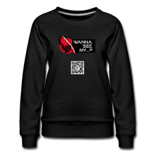 Chargez l'image dans la visionneuse de galerie, Wanna See My? Swetch Frauen - Schwarz