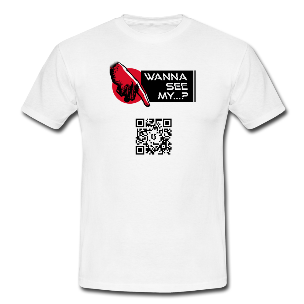 Wanna See My? Swetch - Weiß