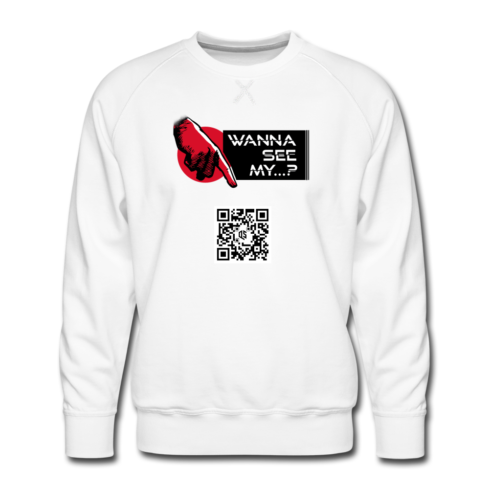 Wanna See My? Swetch - Weiß